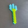 Photo de jour du Trident bleue et jaune Phosphorescente
