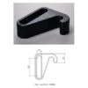 Photo et Plan du Crochet de Wingfoil pour Ceinture Takoon
