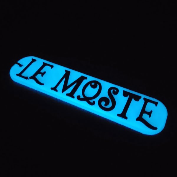 Porte Clefs blanc bleu