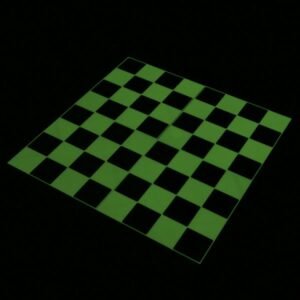 Plateau d’échecs Phosphorescent Souple
