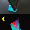 Support tablette phosphorescent bleu