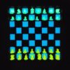 Echiquier mural phosphorescent
